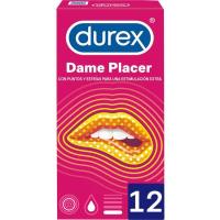 Preservativos dame placer DUREX, caja 12 uds.