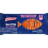 Palitos de mar reducidos en sal PESCANOVA, bandeja 305 g