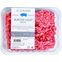 Burguer meat de cerdo O CAUREL, bandeja 400 g