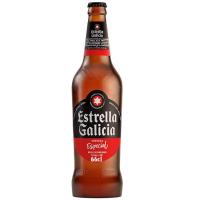 Cerveza botella ESTRELLA GALICIA, 66 cl