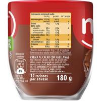 Crema de cacao 1 sabor NOCILLA, vaso 180 g