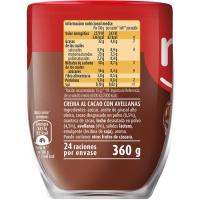 Crema de cacao 1 sabor NOCILLA, vaso 360 g
