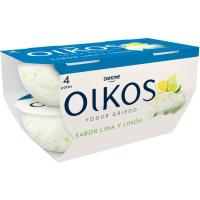 Griego de lima-limón OIKOS, pack 4x110 g