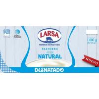 Yogur desnatado natural pastoreo LARSA, pack 8x125 g