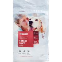 Alimento para perro senior light EROSKI, saco 3 kg