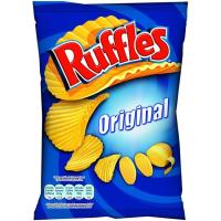 Patatas onduladas MATUTANO RUFFLES ORIGINAL, bolsa 160 g