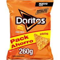 Nachos de maíz DORITOS Tex Mex, bolsa 260 g