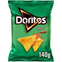 Nachos de maíz con chili DORITOS, bolsa 140 g