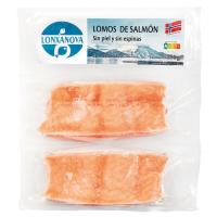 Lomos de salmón LONXANOVA, bolsa 250 g