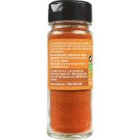 Pimentón picante EROSKI, frasco 47 g