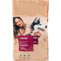 Alimento con ternera para perro EROSKI, saco 4 kg