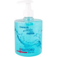 Crema jabón manos agua de mar NATTÚRU PHARMA, dosificador 500 ml
