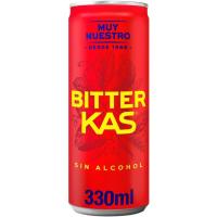 Bebida refrescante BITTER KAS, lata 33 cl