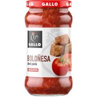 Salsa para pasta boloñesa GALLO, frasco 350 g