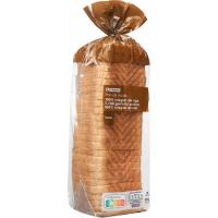 Pan con corteza 100% integral EROSKI, paquete 820 g