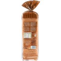 Pan de molde 100% integral con corteza EROSKI, paquete 820 g