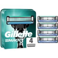 Cargador de afeitar GILLETTE Mach3, pack 4 uds