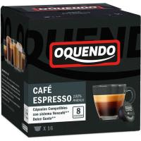 Café compatible Dolce Gusto OQUENDO, caja 16 uds