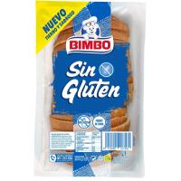 Pan de molde sin gluten BIMBO, paquete 300 g