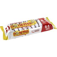 Donettes rayados DONETTES, 8+1 uds, paquete 189 g