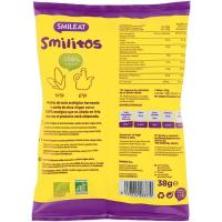 Gusanitos de maíz ecológico SMILEAT, bolsa 38 g