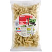 Snack de guisantes y arroz EROSKI, bolsa 80 g