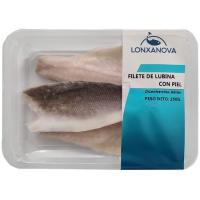 Filete de lubina LONXANOVA, bandeja 250 g