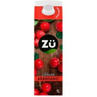 Bebida de arándano rojo ZÜ, brik 1 litro
