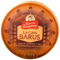 Queso curado cava Barus GARCIA BAQUERO, al corte, compra mínima 250 g