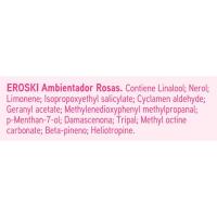 Ambientador eléctrico rosas EROSKI, recambio 1 ud