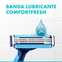 Maquinilla desechable GILLETTE SENSOR 3 COOL, pack 4+1 ud
