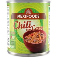 Chili de carne MEXIFOOD, lata 410 g