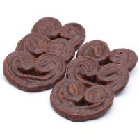 Palmeritas de chocolate EL PEQUEÑO MOLINO, bandeja 300 g