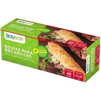 Bolsa para bocadillo BAYECO, caja 40 uds