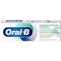 Dentífrico protección encías antibacteria ORAL-B, tubo 75 ml