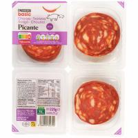 Chorizo extra picante EROSKI BASIC, pack 4x56,25 g