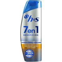 Champú 7en1 benefits prevención caída H&S, bote 300 ml