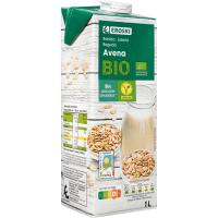 Bebida de avena EROSKI BIO, brik 1 litro