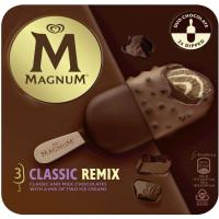 Bombón classic remix MAGNUM, 3 uds, caja 226 g