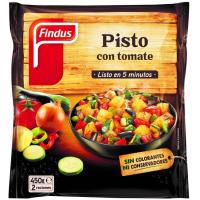 Pisto con tomate FINDUS, bolsa 450 g