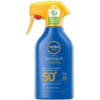 Crema solar protege&hidrata fp50+ NIVEA, pistola 270 ml