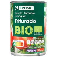Tomate triturado ecológico EROSKI, 400 g