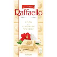Chocolate Raffaello FERRERO, tableta 90 g