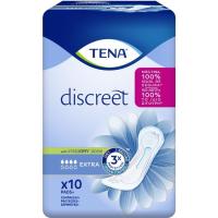 Compresa de incontinencia extra TENA Discreet, paquete 10 uds