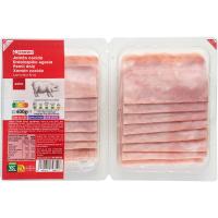 Jamón cocido EROSKI, pack 2x200 g