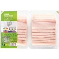 Pechuga de pavo EROSKI, pack 2x200 g