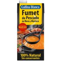 Fumet de pescado GALLINA BLANCA, brik 1 litro