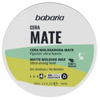Cera fijadora moldeadora mate BABARIA, tarro 100 ml