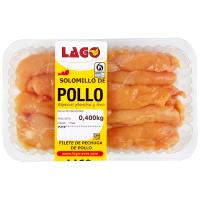 Filete de solomillo pollo LAGO, 350 g