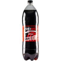 Cola zero SUPER GUSS, botella 2 litros